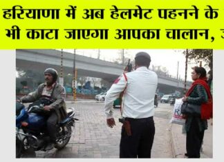 Haryana Traffic Fines