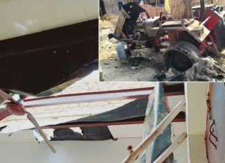 कैराना में आंधी-तूफान ने मचाया तांडव, लाखों का नुकसान Kairana