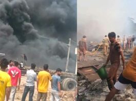 Fire: ट्रक कबाड़ मार्केट में दुकान में लगी भीषण आग, शाह सतनाम जी ग्रीन एस वेलफेयर कमेटी के सेवादारों ने पाया आग पर काबू Sangrur News