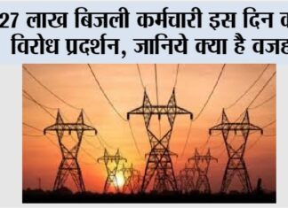 Electricity Workers Protest