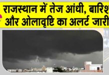 Rajasthan Weather Alerts