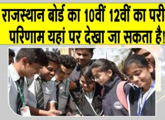 RBSE Result 2025