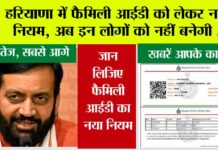 Haryana Family ID