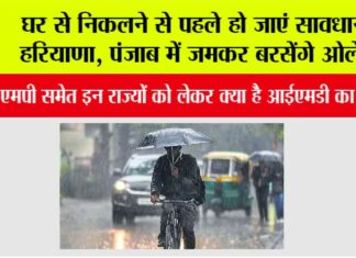Haryana-Punjab Weather Update