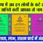 Haryana BPL Card