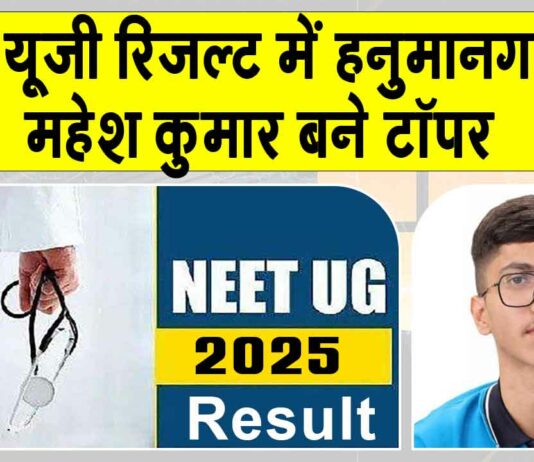 NEET UG 2025 Result