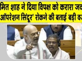 Amit Shah in Lok Sabha