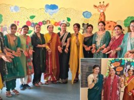 तृषा तोमर के सर सजा तीज क्वींन का ताज Baraut News