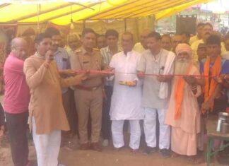 भोपा में सेवार्थ क्लब द्वारा कांवड़ सेवा शिविर का हुआ शुभारंभ Bhopa News