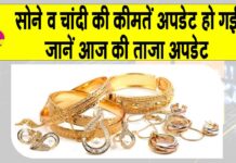 Gold-Silver Price Today