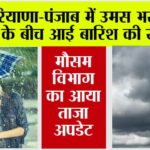 Haryana-Punjab Rain News
