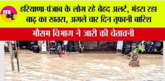 Haryana Punjab Weather Alert