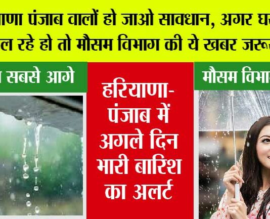 Haryana-Punjab Weather News
