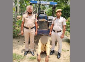 जाखल पुलिस ने ट्रैक्टर चोरी के आरोपी को मात्र तीन घंटे में दबोचा Jakhal News