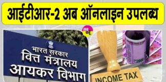 ITR-2 Filing Online