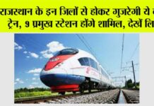 Rajasthan Bullet Train