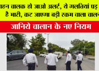 Traffic fine Rules: वाहन चालक हो जाओ अलर्ट, ये गलतियां पड़ सकती है भारी, कट जाएगा बड़ी रकम वाला चालन, जानिये चालान के नए नियम Traffic fine Rules: