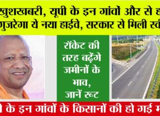 UP New Expressway: खुशखबरी, यूपी के इन गांवों और से होकर गुजरेगा ये नया हाईवे, सरकार से मिली स्वीकृति, जानें इसका रूट UP New Expressway