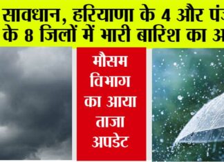 Haryana Punjab Weather Alert