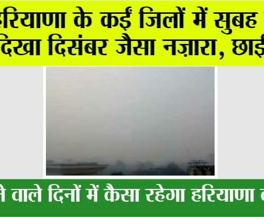 Haryana Weather