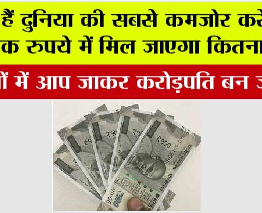 Indian Currency Value
