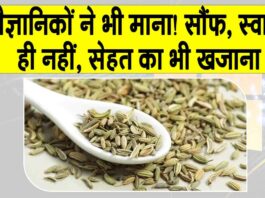 Saunf health benefits
