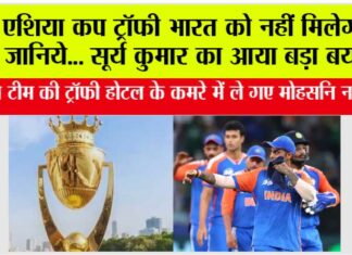 Asia Cup 2025 Trophy