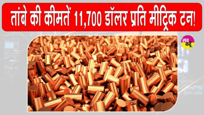 Copper price Today