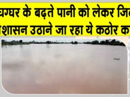 Ghaggar Water Level