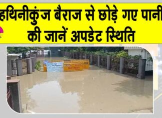Yamuna River flood: हथिनीकुंड बैराज से छोड़े गए पानी ने लिया रौद्र रूप, जानें स्थिति Yamuna River flood
