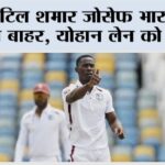 IND vs WI Test Series