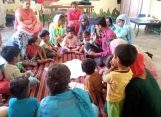 आंगनबाड़ी केंद्रों में मनाया जा रहा है अंतर्राष्ट्रीय पोषण माह Jakhal News