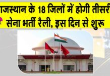 Rajasthan Army Recruitment