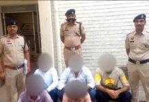 मारपीट कर धमकी देकर हवाई फायर करने के मामले में पांच आरोपी गिरफ्तार Bhiwani News
