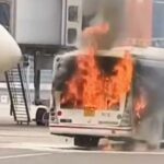 Delhi Airport Bus Fire: दिल्ली हवाई अड्डे पर एयर इंडिया की बस में लगी आग, मची अफरा तफरी Delhi Airport News