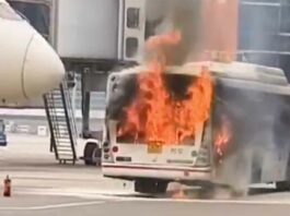 Delhi Airport Bus Fire: दिल्ली हवाई अड्डे पर एयर इंडिया की बस में लगी आग, मची अफरा तफरी Delhi Airport News