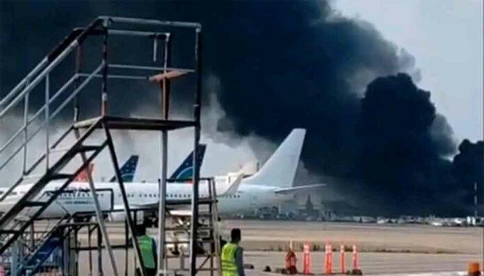 Dhaka Airport Fire News