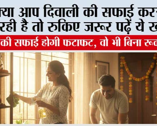 Diwali-Cleaning-Tips: क्या आप दिवाली की सफाई करने जा रही है तो रुकिए जरूर पढ़ें ये खबर Diwali Cleaning Tips