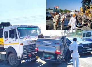 Road Accident: घरौंडा में नेशनल हाइवे पर ट्रक, ट्रैक्टर और कार की टक्कर, ट्रैक्टर के नीचे दबने से दो की मौत Gharaunda News