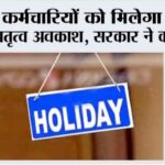 Holiday: अब कर्मचारियों को मिलेगा 15 दिन का पितृत्व अवकाश, सरकार ने की घोषणा Holiday