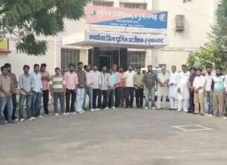 खाने के रुपए मांगे तो होटल में की तोड़फोड़! Hanumangarh News