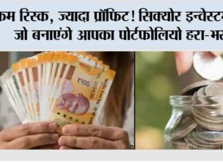 Investment: कम रिस्क, ज्यादा प्रॉफिट! सिक्योर इन्वेस्टमेंट्स जो बनाएंगे आपका पोर्टफोलियो हरा-भरा Investment