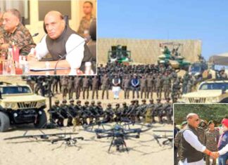 रक्षा मंत्री ने जैसलमेर में सेना कमांडर सम्मेलन के दौरान सुरक्षा स्थिति और सेना की परिचालन तैयारियों की समीक्षा की Jaipur News