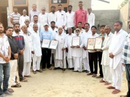 स्थापित करवाई भगवान शिव की प्रतिमा, संस्था ने किया सम्मानित Hanumangarh News