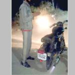 दभेड़ी खुर्द चौकी प्रभारी जितेंद्र त्यागी ने सीज की पटाखा बुलेट Kairana News