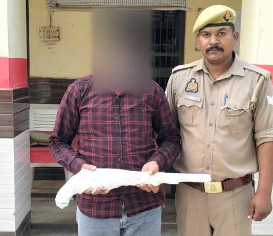 तमंचा व जिंदा कारतूस बरामद, आरोपी दबोचा Kairana News