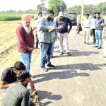 सीएम फ्लाइंग स्क्वॉड ने की छापेमारी, सड़क निर्माण की गुणवत्ता पर उठे सवाल Nabha News