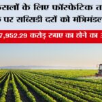 Farmer News: रबी फसलों के लिए फॉस्फेटिक तथा पोटाश उर्वरक पर सब्सिडी दरों को मंत्रिमंडल की मंजूरी New Delhi