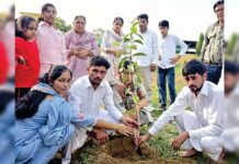 सचखंडवासी प्रेमी सोहनलाल मोंगा की अस्थियों पर परिजनों ने लगाए फलदार पौधे Ratia News