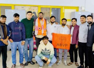 राजकुमार बागड़ी एबीवीपी के प्रांत सहमंत्री नियुक्त